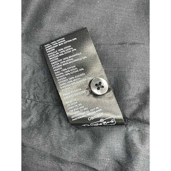 Anthropologie Maeve Mini Shirt Dress Black Embroidery Boho Retro Preppy Sz S NWT - Picture 13 of 13